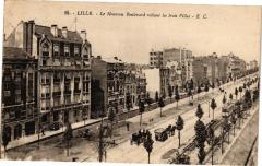 Lille - Le Nouveau Boulevard reilant les trois Villes à Lille