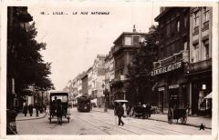 Lille - La Rue Nationale à Lille