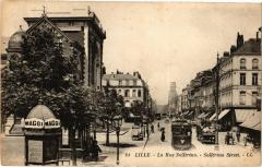 Lille - La Rue Solferino - Solferino Stréet à Lille