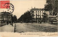Lille - Le Boulevard de la Liberte à Lille