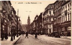 Lille - La Rue Nationale à Lille