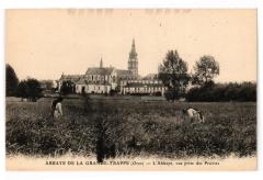 Abbaye de la Grande Trappe - L'abbaye vue prise -
													61 Orne
												