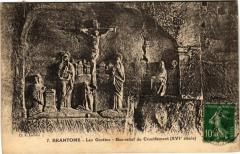 Brantome-Les Grottes-Bas relief du Crucifiement -
													24 Dordogne
												