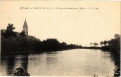 Juigne-sur-Loire - L'Etang du Louet Vers l'Eglise