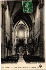 Laval-L'Eglise Notre Dame d'Avesniéres-L'Intérieur à Laval