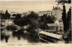 Mayenne-L'Hópital-Vue sur la Mayenne à Mayenne