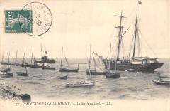Saint Valery Sur Somme - La Sortie Du Port à Saint-Valery-sur-Somme