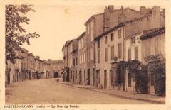 Castelnaudary - La Rue Du Bassin à Castelnaudary