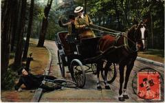 Paris Les femmes cocher accident bicycle Transport