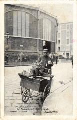 Carte postale ancienne Les petits métiers parisiens - Le Marchand d'ails et de buchettes.
                                                                     à Paris 17e
                                