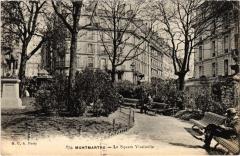 Montmartre - Le Square Vintimille à Paris 9e