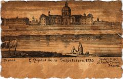 Vieux Paris l'Hopital de la Salpetriere