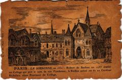 Vieux Paris la Sorbonne