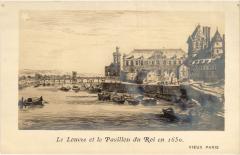 Vieux Paris Le Louvre Pavillon du Roi