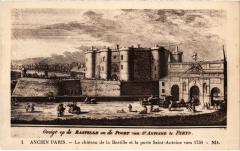 Ancien Paris Chateau de la Bastille