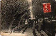 Paris Gare souterraine Metropolitain