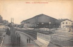 Epinal - La Gare Et Rue De Chantraine à Épinal