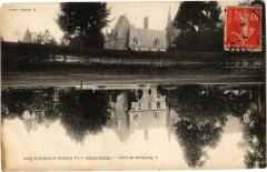 Environs de Laon Marchais Le Chateau a travers le Parc à Marchais
