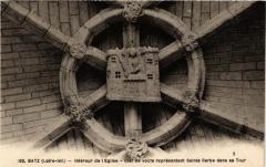 Batz - Interieur de l'Eglise - Clef de voute -
													44 Loire Atlantique
												