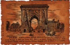 Vieux Paris Porte Saint-Denis