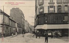 Pantin - Rue Hoche et rue de Paris à Pantin