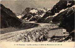 Chamonix - La Mer de Glace et l'Hotel du Montenvers