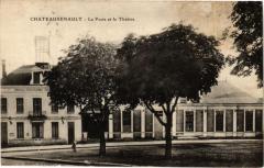 Chateaurenault - La Poste et le Théatre