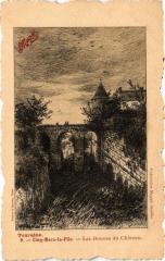 Touraine - Cinq-Mars-la-Pile - Les Douves du Chateau à Cinq-Mars-la-Pile