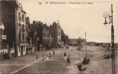 Berck-Plage-L'Esplanade et la Digue à Berck
