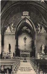 Berck-Plage-Intérieur de la Chapelle Cazin-Perrochaud à Berck