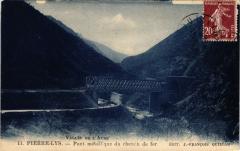 Pierre-Lys Pont metallique du chemin de fer France