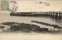 Royan-L'Estacade Marée basse à Royan
