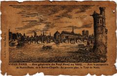Vieux Paris Vue generale du Pont Neuf -
													75 Paris
												