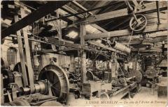 L'Usine Michelin Un coin de l'Atelier de Tournage France -
													63 Puy de Dôme
												