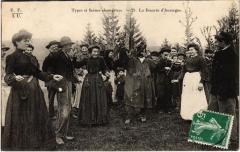 Auvergne La Bourree France