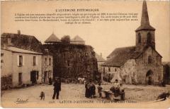 Auvergne L'Eglise et le Vieux Chateau France