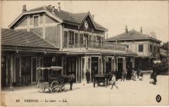 Verdun - La gare à Verdun