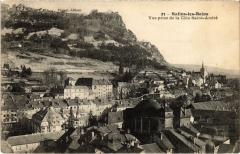 Salins les Bains- vue prise de la cote Saint-Andre France à Salins-les-Bains
