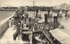 Royan-L'Arrivée du Bateau de Bordeaux à Royan