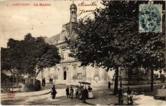 Carte postale ancienne La Mairie
                                                                     à Saint-Ouen-sur-Seine
                                