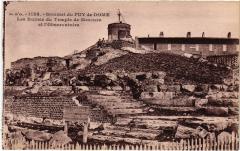 Puy de Dome Les Ruines du Temple de Mercure France