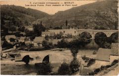 Menat Les deux Ponts France à Menat