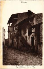 Chatel-Guyon Type d'habitations dans le Village France