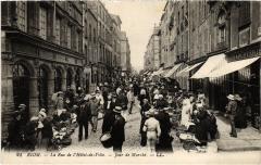 Riom La Rue de l'Hotel de Ville France