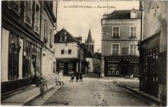 Lignieres Rue de l'Eglise -
													18 Cher
												