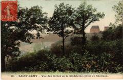 St Remy vue des ruines de la Madeleine