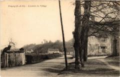 Poigny entree du village
