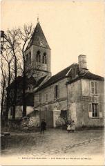 Mareil sur Mauldre vue prise de la traverse de Maule à Mareil-sur-Mauldre