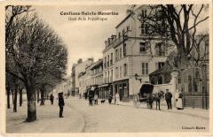 Conflans Quai de la Republique