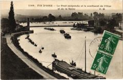 Fin d'Oise Pont suspendu